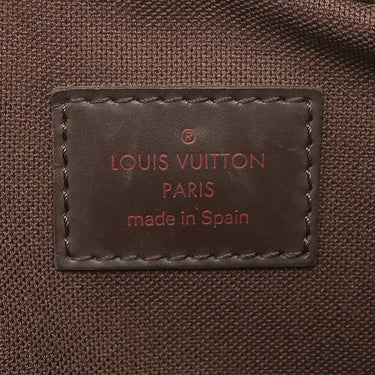 ルイヴィトン LOUIS VUITTON ジェロニモス N51994 ダミエエベヌ ダミエキャンバス ボディバッグ ゴールド金具 ウエストバッグ