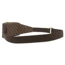 ルイヴィトン LOUIS VUITTON ジェロニモス N51994 ダミエエベヌ ダミエキャンバス ボディバッグ ゴールド金具 ウエストバッグ