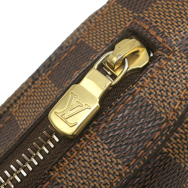 ルイヴィトン LOUIS VUITTON ジェロニモス N51994 ダミエエベヌ ダミエキャンバス ボディバッグ ゴールド金具 ウエストバッグ