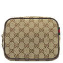 グッチ GUCCI GGキャンバス ミニ 834268 ベージュ×ブラウン GGキャンバス レザー ショルダーバッグ シルバー金具