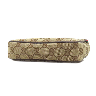 グッチ GUCCI GGキャンバス ミニ 834268 ベージュ×ブラウン GGキャンバス レザー ショルダーバッグ シルバー金具