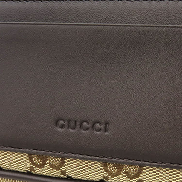 グッチ GUCCI GGキャンバス ミニ 834268 ベージュ×ブラウン GGキャンバス レザー ショルダーバッグ シルバー金具