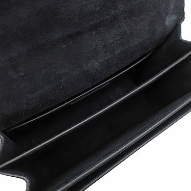 サンローラン SAINT LAURENT エンボス サンセット チェーンショルダー 470426 ブラック レザー パイソン 2WAYバッグ シルバー金具 斜め掛け