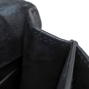 サンローラン SAINT LAURENT エンボス サンセット チェーンショルダー 470426 ブラック レザー パイソン 2WAYバッグ シルバー金具 斜め掛け