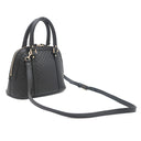 グッチ GUCCI マイクロ グッチシマ 2wayショルダーバッグ 449654 ブラック レザー 2WAYバッグ シャンパンゴールド金具 黒 ハンドバッグ ショルダー