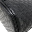 グッチ GUCCI マイクロ グッチシマ 2wayショルダーバッグ 449654 ブラック レザー 2WAYバッグ シャンパンゴールド金具 黒 ハンドバッグ ショルダー