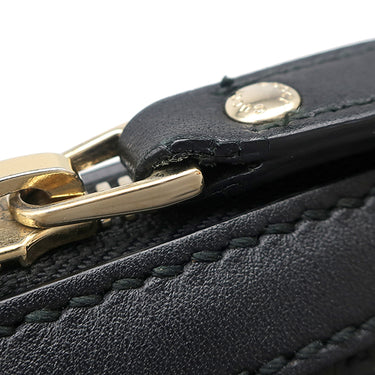 グッチ GUCCI マイクロ グッチシマ 2wayショルダーバッグ 449654 ブラック レザー 2WAYバッグ シャンパンゴールド金具 黒 ハンドバッグ ショルダー
