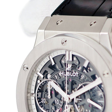 腕時計 ウブロ HUBLOT クラシックフュージョン アエロフュージョン クロノグラフ オールホワイト 525.NE.0127.LR 自動巻き メンズ