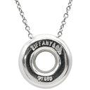 ティファニー Tiffany & Co ダイヤネックレス プラチナシルバー Pt950 ダイヤモンド ネックレス T&Co. Pt950 プラチナム ドーナツ型 ダイヤ 6P