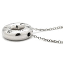 ティファニー Tiffany & Co ダイヤネックレス プラチナシルバー Pt950 ダイヤモンド ネックレス T&Co. Pt950 プラチナム ドーナツ型 ダイヤ 6P