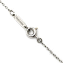 ティファニー Tiffany & Co ダイヤネックレス プラチナシルバー Pt950 ダイヤモンド ネックレス T&Co. Pt950 プラチナム ドーナツ型 ダイヤ 6P