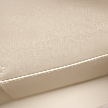 エルメス HERMES ミニケリードゥ 外縫い クレ ヴォーエプソン 2WAYバッグ ゴールド金具 オフホワイト ショルダー