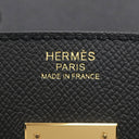 エルメス HERMES バーキン30 ブラック ヴォーエプソン ハンドバッグ ゴールド金具 黒