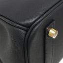 エルメス HERMES バーキン30 ブラック ヴォーエプソン ハンドバッグ ゴールド金具 黒