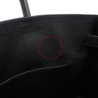 エルメス HERMES バーキン30 ブラック ヴォーエプソン ハンドバッグ ゴールド金具 黒