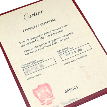 カルティエ Cartier ラブリング ダイヤモンド6石 パヴェダイヤ N4210400 ホワイトゴールド K18WG ダイヤモンド #50(JP10) リング 指輪 750 18K WG 10号