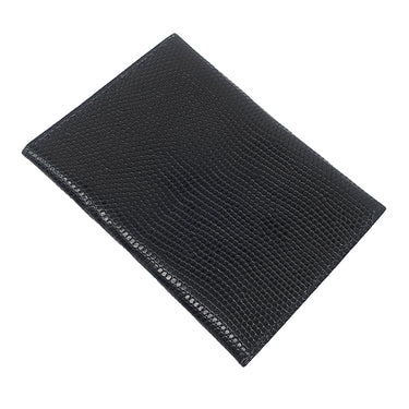 エルメス HERMES エンヴェロープ MM ブラック リザード カードケース 黒 レターカードケース カード入れ