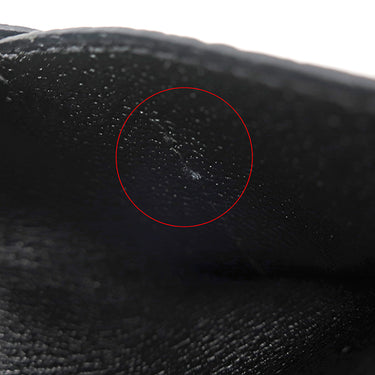 エルメス HERMES エンヴェロープ MM ブラック リザード カードケース 黒 レターカードケース カード入れ