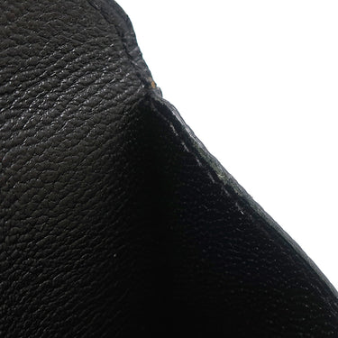 エルメス HERMES エンヴェロープ MM ブラック リザード カードケース 黒 レターカードケース カード入れ