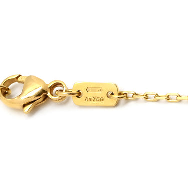 グッチ GUCCI イエローゴールド K18YG ブルートパーズ ネックレス Gucci Au750 K18 GG ロゴモチーフ ブルートパーズ1P