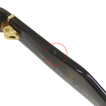 プラダ PRADA サイドトライアングル 53□19 SPR24Q-F ブラウン プラスチック サングラス ゴールド金具 グラデーション 茶