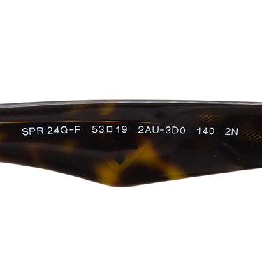 プラダ PRADA サイドトライアングル 53□19 SPR24Q-F ブラウン プラスチック サングラス ゴールド金具 グラデーション 茶