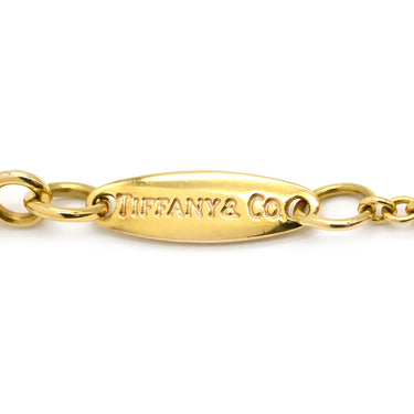 ティファニー Tiffany & Co オープンハート 11mm イエローゴールド K18YG ネックレス T＆Co. 18K 18金 750 YG エルサペレッティ