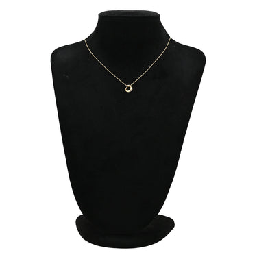 ティファニー Tiffany & Co オープンハート 11mm イエローゴールド K18YG ネックレス T＆Co. 18K 18金 750 YG エルサペレッティ