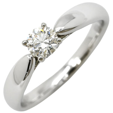 ティファニー Tiffany & Co ソリティア ダイヤリング プラチナシルバー Pt950 ダイヤモンド リング 指輪 T＆Co. 一粒 1P プラチナ 立爪 6.5号