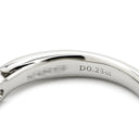 ティファニー Tiffany & Co ソリティア ダイヤリング プラチナシルバー Pt950 ダイヤモンド リング 指輪 T＆Co. 一粒 1P プラチナ 立爪 6.5号