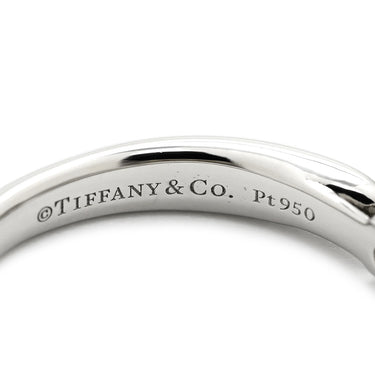 ティファニー Tiffany & Co ソリティア ダイヤリング プラチナシルバー Pt950 ダイヤモンド リング 指輪 T＆Co. 一粒 1P プラチナ 立爪 6.5号