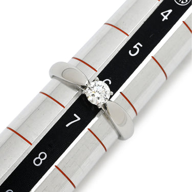 ティファニー Tiffany & Co ソリティア ダイヤリング プラチナシルバー Pt950 ダイヤモンド リング 指輪 T＆Co. 一粒 1P プラチナ 立爪 6.5号