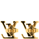 ルイヴィトン LOUIS VUITTON LV アイコニック ストラス M00609 ゴールド GP ストラス ピアス LVシグネチャー ラインストーン