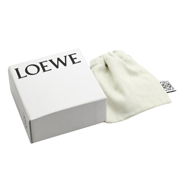 ロエベ LOEWE アナグラム パラジウム メタル ブローチ ショールピン シンプル フォーマル セレモニー