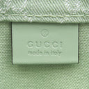 グッチ GUCCI オフィディア スモール トートバッグ 772183 グリーン GGキャンバス 2WAYバッグ シルバー金具 ミント ハンドバッグ