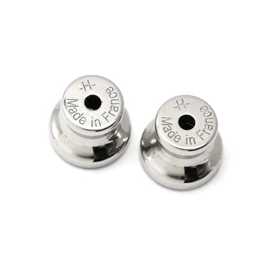 エルメス HERMES ポップアッシュ Hピアス ミニ ピンクXシルバー メタル エナメル ピアス シルバー金具 Hモチーフ