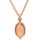 エルメス HERMES ミニマイヨン ペンダント オレンジXピンクゴールド GP エナメル ネックレス シェーヌダンクルモチーフ PG金具