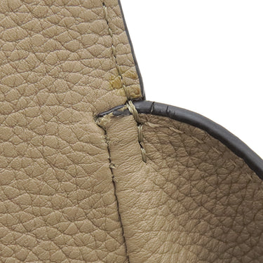 ロエベ LOEWE ハンモック ドローストリング スモール サンド レザー ソフトカーフスキン 2WAYバッグ ゴールド金具 グレージュ ハンドバッグ ショルダーバッグ