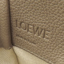 ロエベ LOEWE ハンモック ドローストリング スモール サンド レザー ソフトカーフスキン 2WAYバッグ ゴールド金具 グレージュ ハンドバッグ ショルダーバッグ