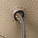ロエベ LOEWE ハンモック ドローストリング スモール サンド レザー ソフトカーフスキン 2WAYバッグ ゴールド金具 グレージュ ハンドバッグ ショルダーバッグ