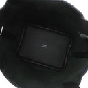 エルメス HERMES ピコタンロックPM ブラック トリヨンクレマンス ハンドバッグ シルバー金具 黒