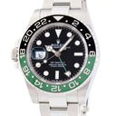 腕時計 ロレックス ROLEX GMTマスター2 レフティーモデル 126720VTNR ランダム番 自動巻き メンズ ランダム番 ブラック グリーン 左利き用