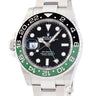 腕時計 ロレックス ROLEX GMTマスター2 レフティーモデル 126720VTNR ランダム番 自動巻き メンズ ランダム番 ブラック グリーン 左利き用