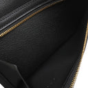 エルメス HERMES ベアンスフレ ブラック アリゲーターマット 長財布 ゴールド金具 新品 未使用 黒 クロコ 二つ折り財布