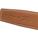 エルメス HERMES コンスタンスH ブラック×ゴールド トゴ ボックスカーフ #80 ベルト シルバー金具 新品 未使用 Hバックル リバーシブル