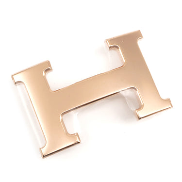 エルメス HERMES コンスタンスH ブラック×ゴールド トゴ ボックスカーフ #85 ベルト ピンクゴールド金具 新品 未使用 Hバックル リバーシブル PG RG