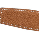 エルメス HERMES コンスタンスH ブラック×ゴールド トゴ ボックスカーフ #85 ベルト シルバー金具 新品 未使用 茶 Hバックル リバーシブル