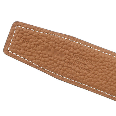 エルメス HERMES コンスタンスH ＃90 ブラック×ゴールド ボックスカーフ トゴ #90 ベルト マットゴールド金具 新品 未使用 黒 茶 Hバックル ベルトバックル レザーベルト キット 38