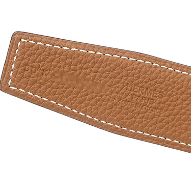 エルメス HERMES コンスタンスH ＃90 ブラック×ゴールド ボックスカーフ トゴ #90 ベルト ゴールド金具 新品 未使用 黒 茶 Hバックル ベルトバックル レザーベルト キット 38