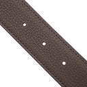 エルメス HERMES コンスタンスH ＃90 ブラック×ショコラ ボックスカーフ トゴ #90 ベルト ピンクゴールド金具 新品 未使用 黒 茶 Hバックル PG RG ローズゴールド金具